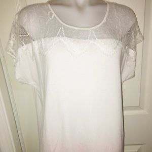 NWT XL white top